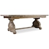 Hooker Furniture Chatelet Refectory Rectangle Trestle Dining Table