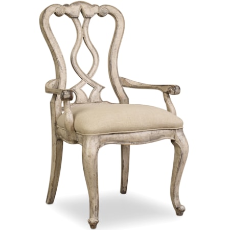 Splatback Arm Chair