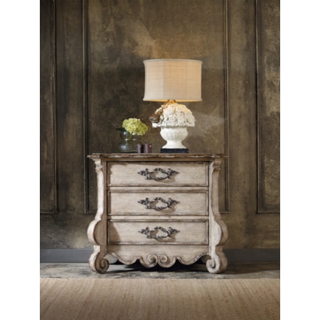 3-Drawer Nightstand