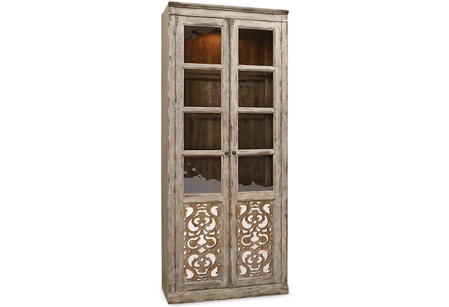 Chatelet Bunching Curio by Hooker Furniture at Miller Waldrop Furniture and Decor