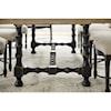 Hooker Furniture Ciao Bella 84in Trestle Table with Leaves