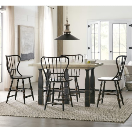 5-Piece Counter Pub Table Set