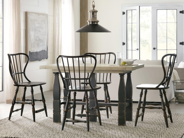 5-Piece Counter Pub Table Set