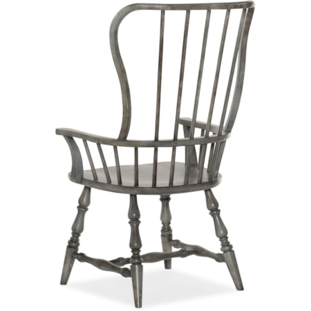 Spindle Back Arm Chair