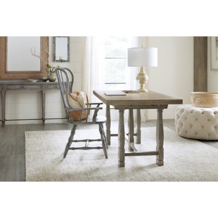 Spindle Back Arm Chair