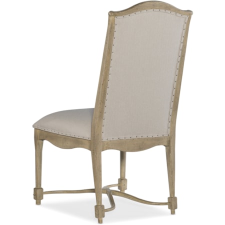 Upholstered Back Side Chair