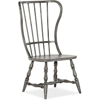 Rustic Spindle Back Side Chair