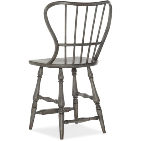 Spindle Back Counter Stool