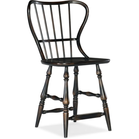 Spindle Back Counter Stool