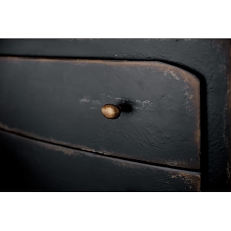 Rustic 2-Drawer Nightstand