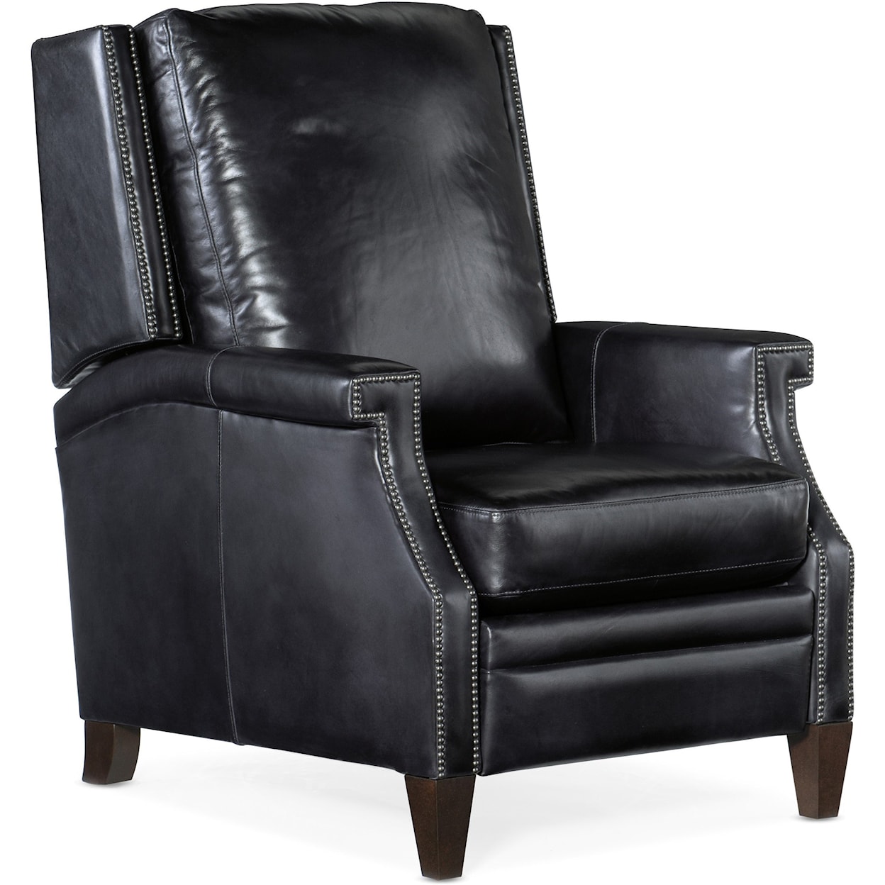 Hooker Furniture Collin Push Back Leather Recliner