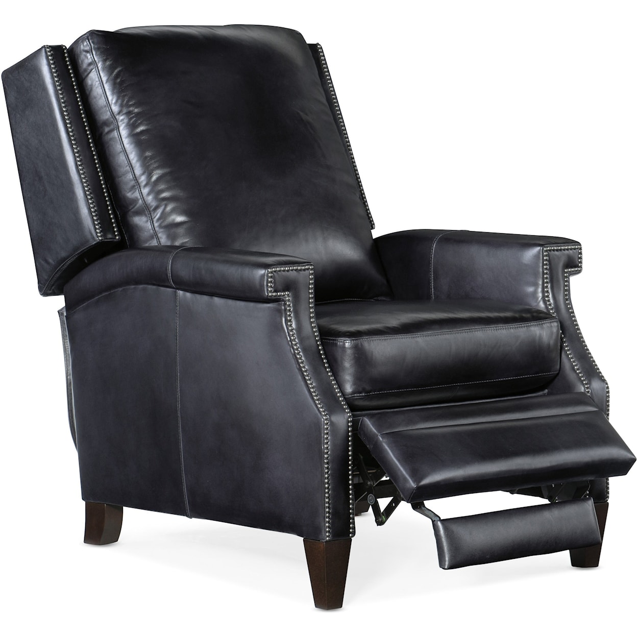 Hooker Furniture Collin Push Back Leather Recliner