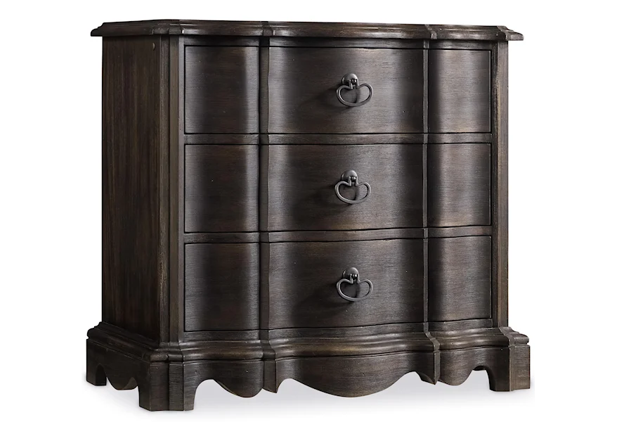 Corsica Nightstand by Hooker Furniture at Miller Waldrop Furniture and Decor