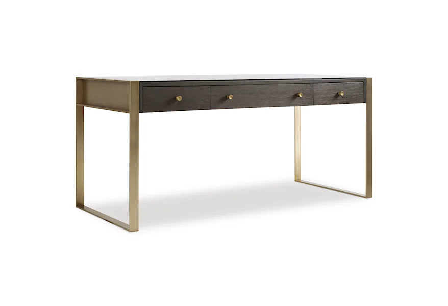 Curata Modern Wooden Writing Desk by Hooker Furniture at Miller Waldrop Furniture and Decor
