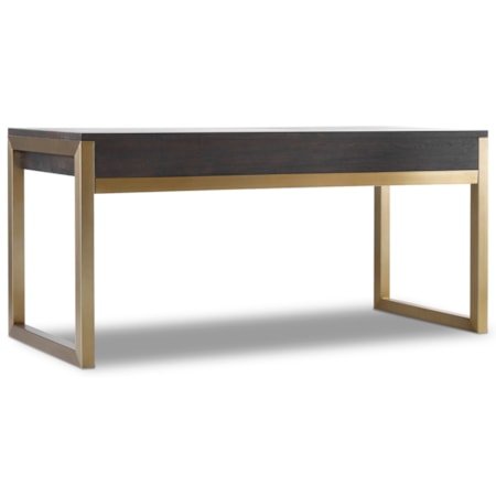 2-Drawer Short Wooden Writing Desk