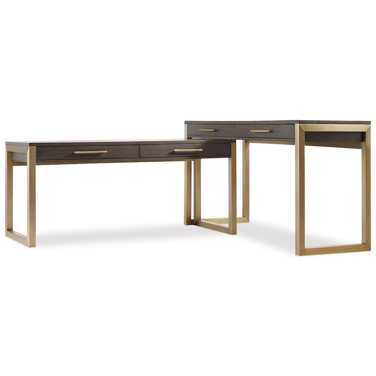 Hooker Furniture Curata Short Modern Wooden Writing Desk