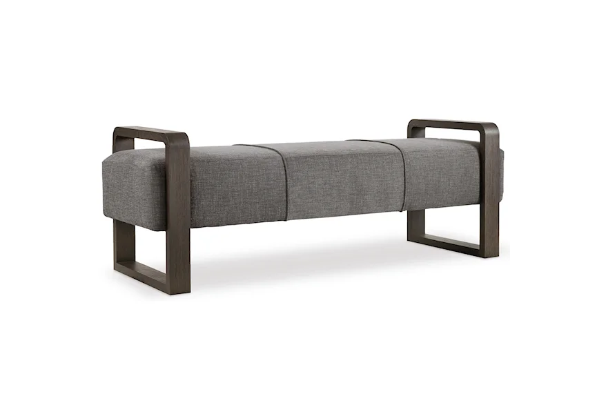Curata Modern Upholstered Bench by Hooker Furniture at Baer's Furniture