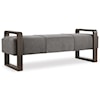 Hooker Furniture Curata Modern Upholstered Bench