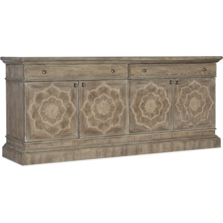 Relaxed Vintage Entertainment Console