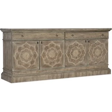 Relaxed Vintage Entertainment Console