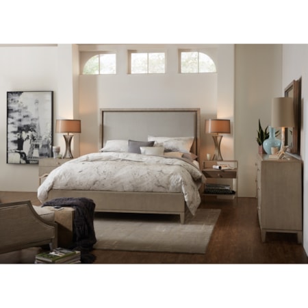 1-Drawer Leg Nightstand