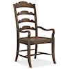 Hooker Furniture Hill Country Ladderback Arm Chair