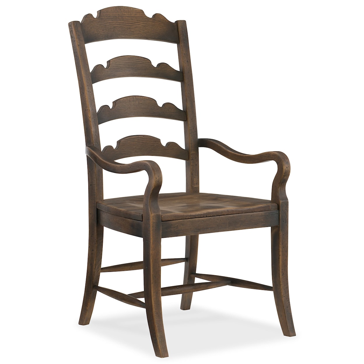 Hooker Furniture Hill Country Ladderback Arm Chair