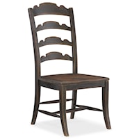 Traditional Ladderback Side Chair