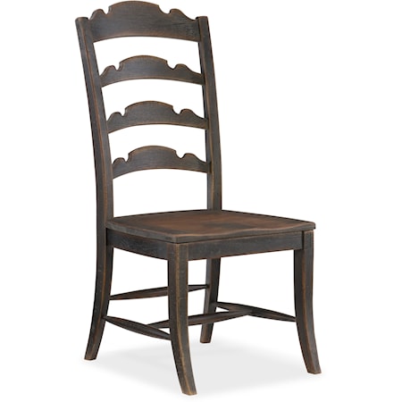 Traditional Ladderback Side Chair
