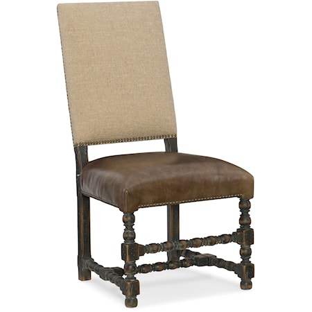 Traditional Upholstered Side Chair