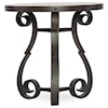 Hooker Furniture Hill Country Metal and Stone End Table