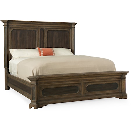 Woodcreek King Mansion Bed