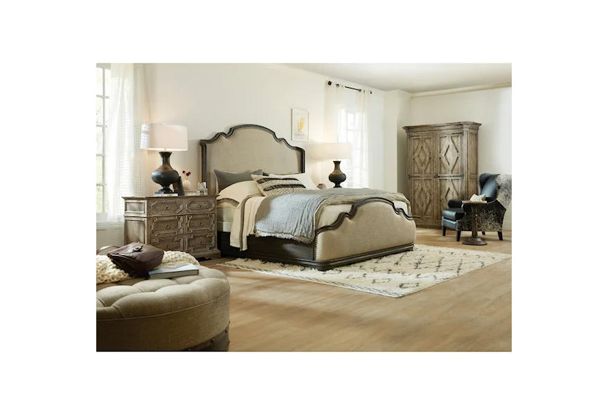 La Grange California King Bedroom Group by Hooker Furniture at Zak's Home
