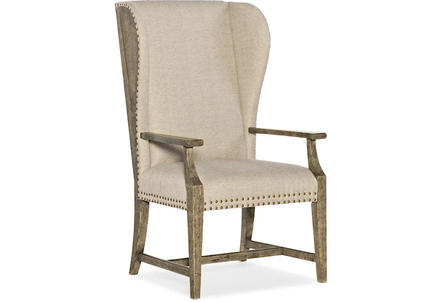 La Grange Host Chair by Hooker Furniture at Zak's Home