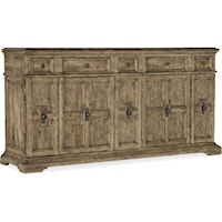 Traditional Holman Buffet with Felt-Lined Drawers