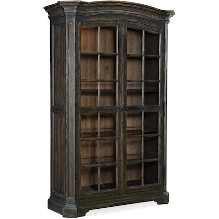 Traditional Display Cabinet with Touch Lighting
