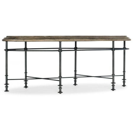 Oval Cocktail Table