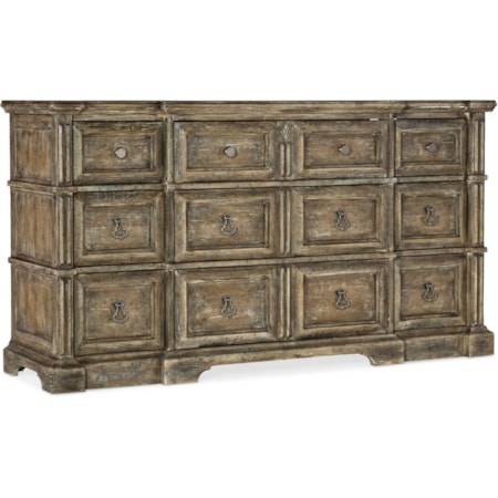 Nine-Drawer Dresser
