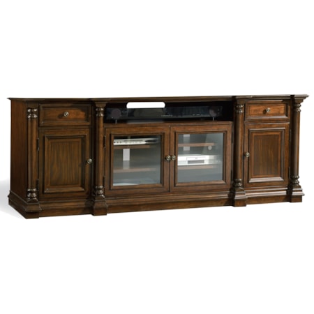 4-Door Entertainment Console