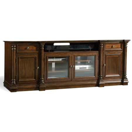 4-Door Entertainment Console