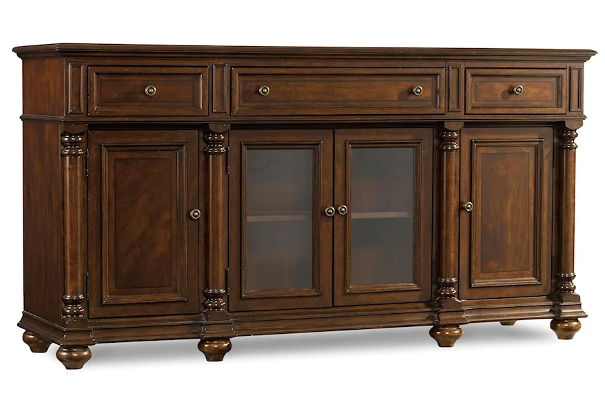 Leesburg Buffet by Hooker Furniture at Zak's Home