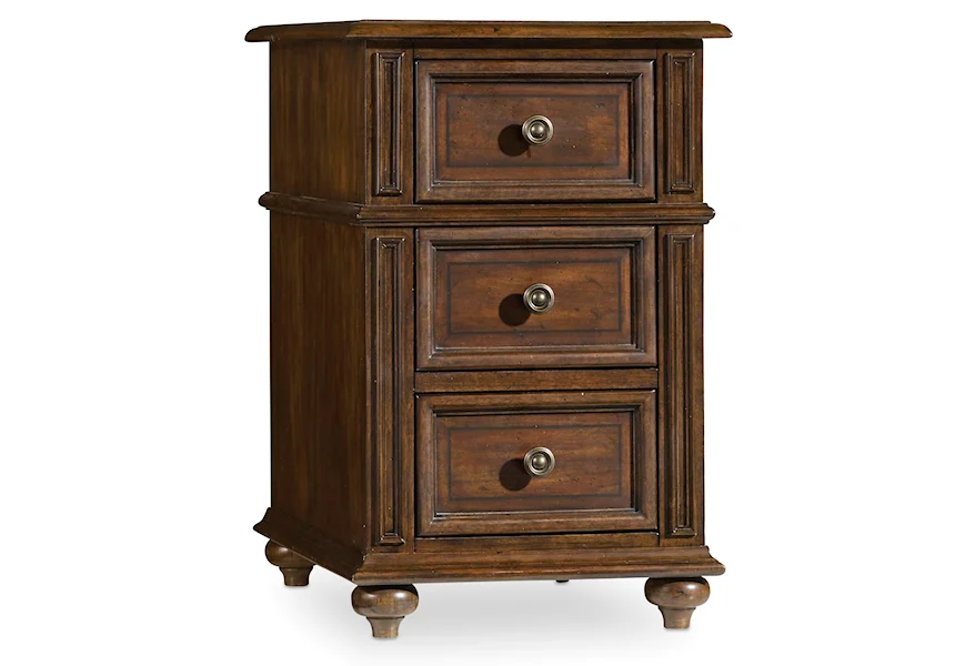 Leesburg Chairside Chest by Hooker Furniture at Stoney Creek Furniture 