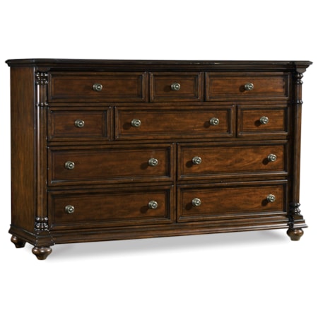 10-Drawer Dresser