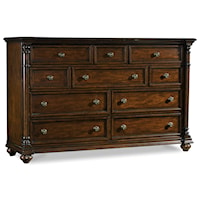 Dresser with Ten Drawers