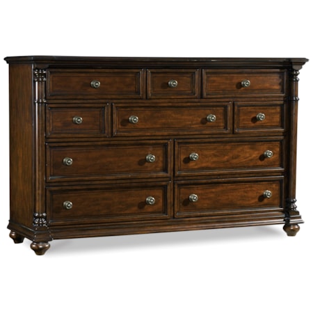 10-Drawer Dresser