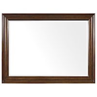 Landscape Mirror with Mahogany Veneers