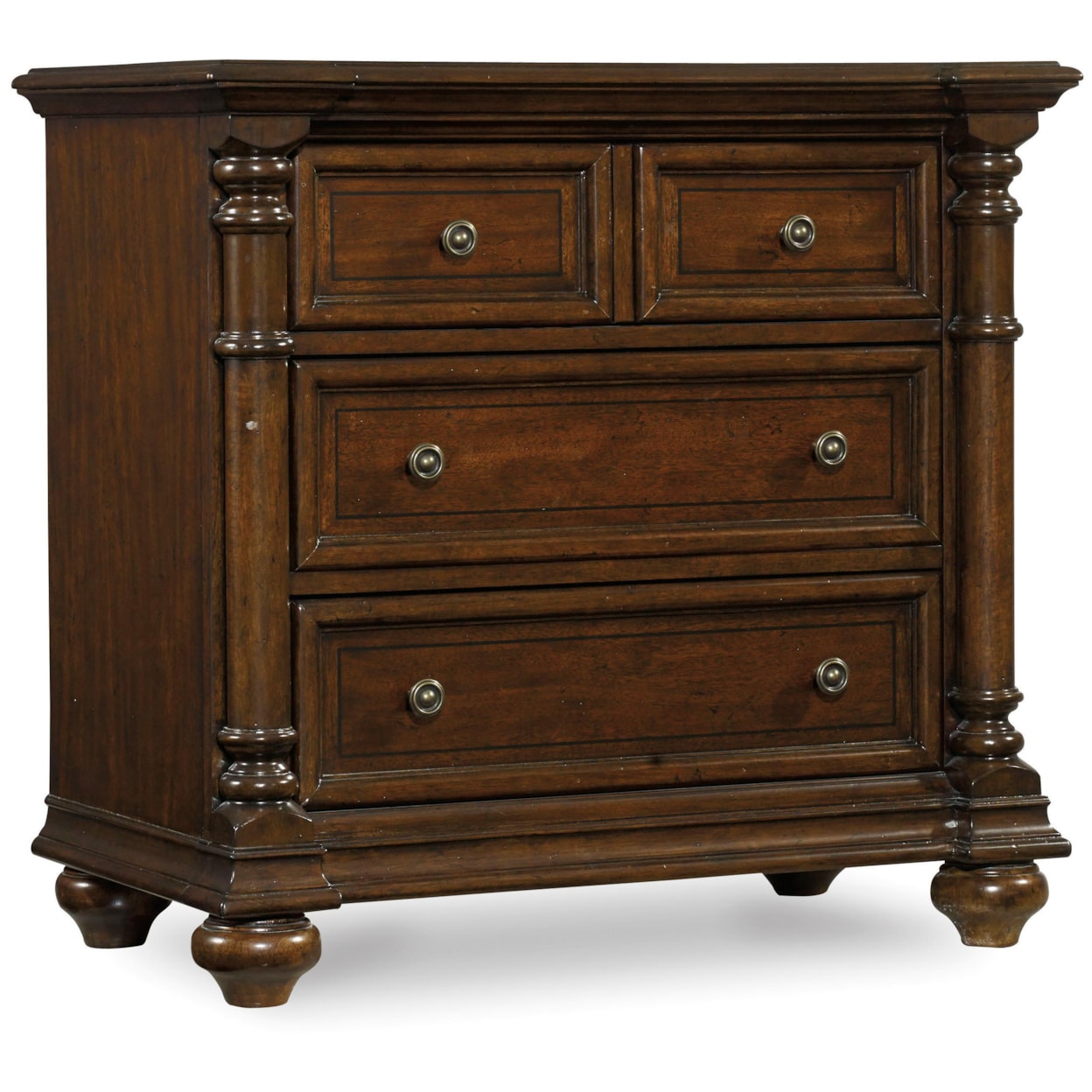 Hooker Furniture Leesburg 3-Drawer Nightstand