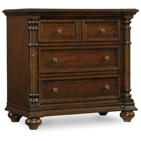3-Drawer Nightstand