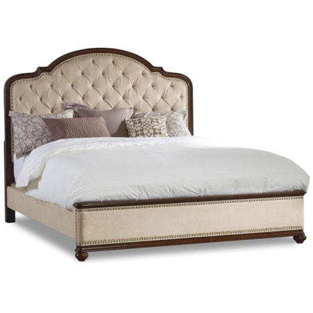 Queen Size Upholstered Bed