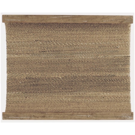 Woven End Table